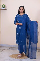 Cotton 3 Piece dress