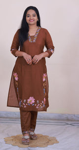 Cotton 3 piece dress