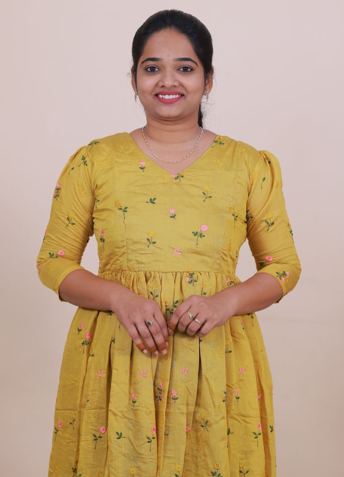 Mul Chanderi Frock