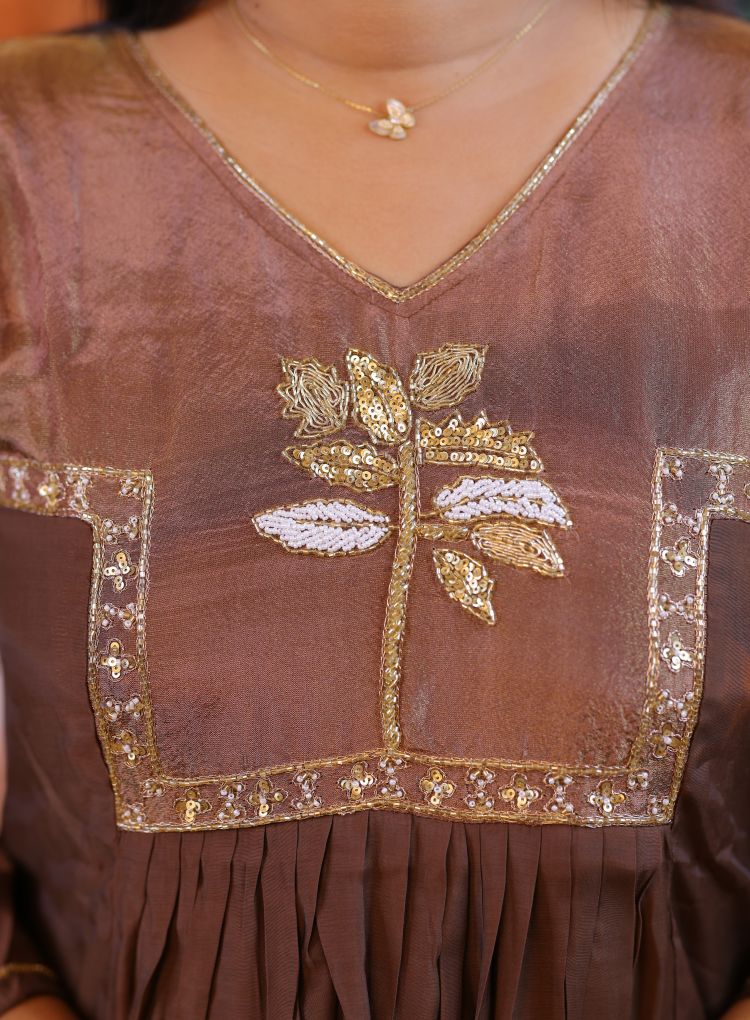 Mulchanderi 3piece dress