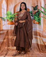 Mulchanderi 3piece dress