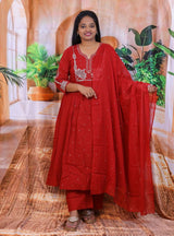 Mul Cotton 3 piece dress
