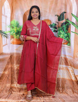 Mulchanderi 3piece dress