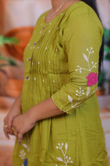 Banaras Mulchanderi3 piece dress
