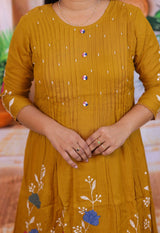 Banaras Mulchanderi3 piece dress
