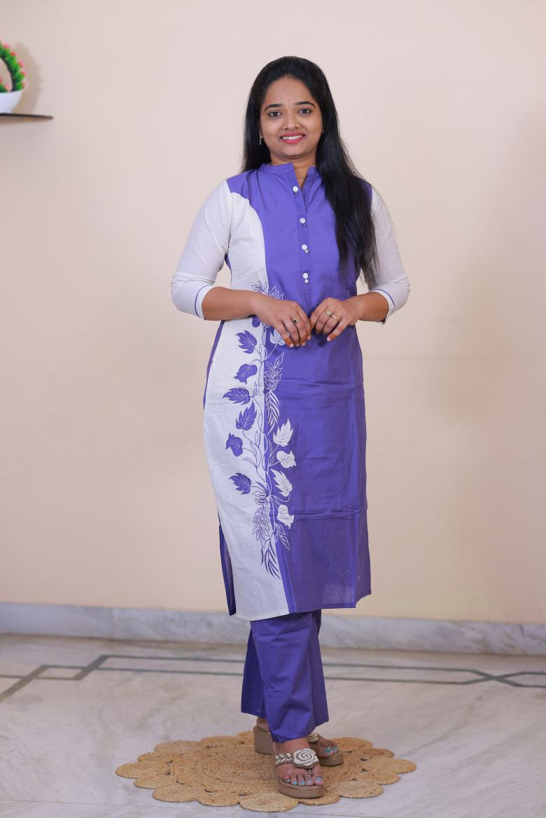 Mul Cotton 2 piece dress