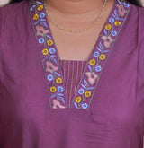 Cotton 3 piece dress