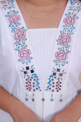 Cotton Embroidery 3 piece dress