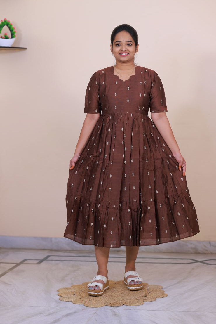 Raw Silk Frock
