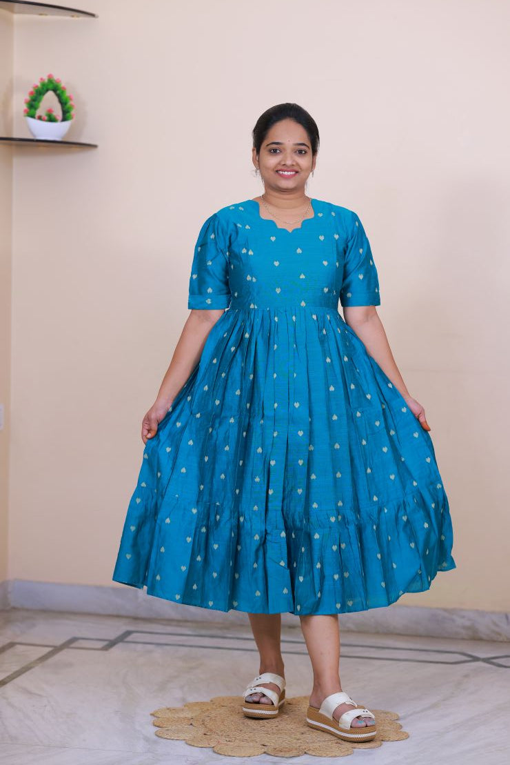 Handloom Cotton Frock