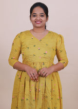 Mul Chanderi Frock