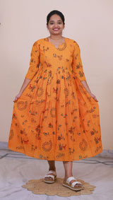 Handloom Cotton Frock