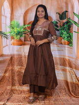 Mulchanderi 3piece dress