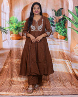 Mul Cotton 3 piece dress